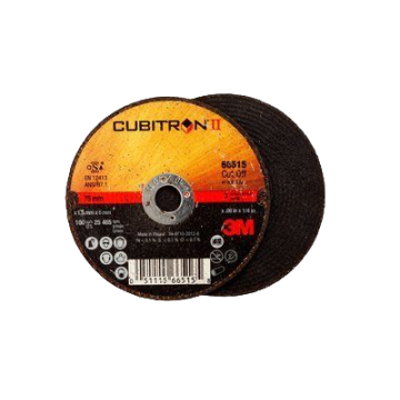 3M DISCO DA TAGLIO CUBITRON II T41 125X1,6 VERSIONE PIANA