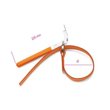 BETA CHIAVE NASTRO 240MM 1490/2 PER FILTRI OLIO