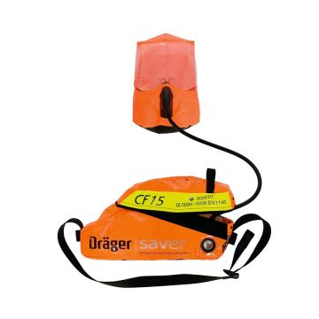 DRAEGER DISPOSITIVO DI FUGA SAVER CF15 R45002 CAPPUCCIO