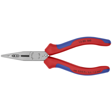 KNIPEX PINZA COMBINATA 160 MANICI BICOMPONENTE