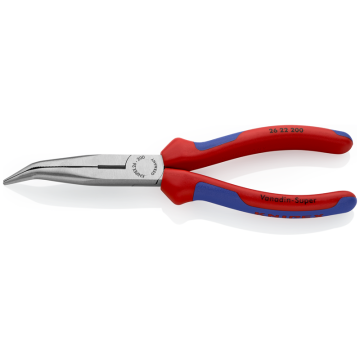 KNIPEX PINZA BECCO 1/2TONDO 40° 200 MANICI BICOMPONENTE
