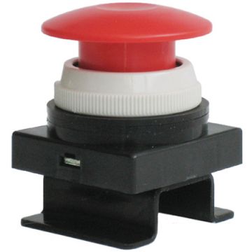 SMC PULSANTE FUNGO VM-30AR ROSSO PER VALVOLE VM100-200-400