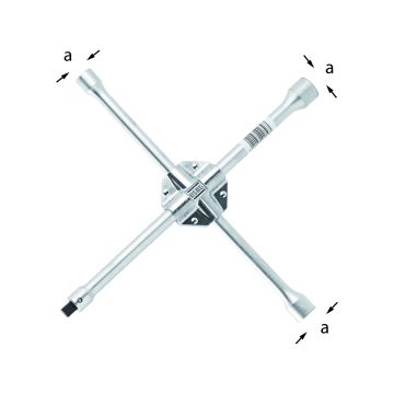 USAG 272_3 CHIAVE A CROCE PER DADI RUOTE