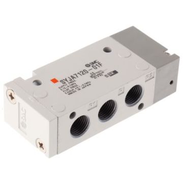 SMC VALVOLA SYJA7120-01F 5/2 NC MONOSTABILE 1/8 COMANDO PNEUMATICO