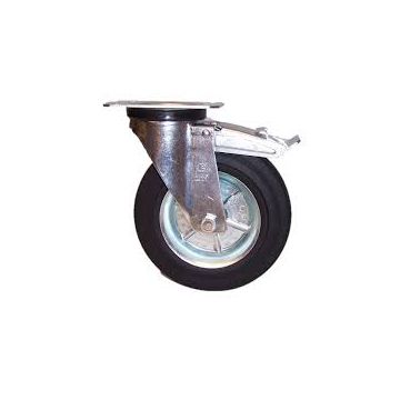 LAG RUOTA B 125X37,5 SUPPORTO GIREVOLE MEDIO M22+ FRENO CUSCINETTO SFERA