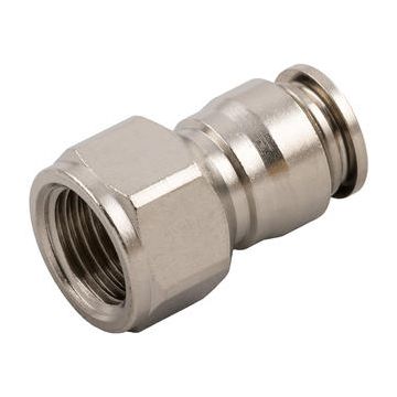 AIGNEP RACCORDO DRITTO 57030 8-1/4 F METALLICO-CALZAMENTO RAPIDO