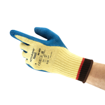 ANSELL GUANTI ACTIVARMR 80-600 GIALLO -BLU LATTICE EX POWERFLEX