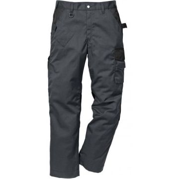 FRISTADS PANTALONE CON RETINE ESTIVO 245G/M2 GRIGIO/NERO