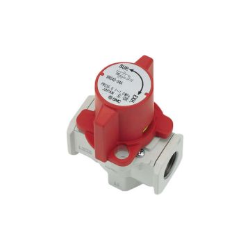 SMC VALVOLA VHS30-F03A 3/8" MANOPOLA/COPERCHIO PBT