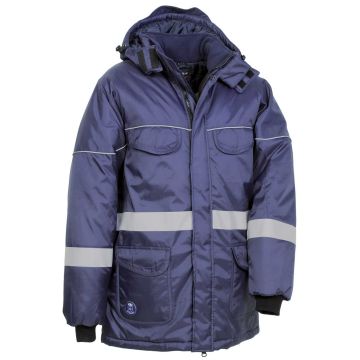 COFRA GIACCA IMBOTTITA VAHRN BLU NAVY X CELLE FRIGO